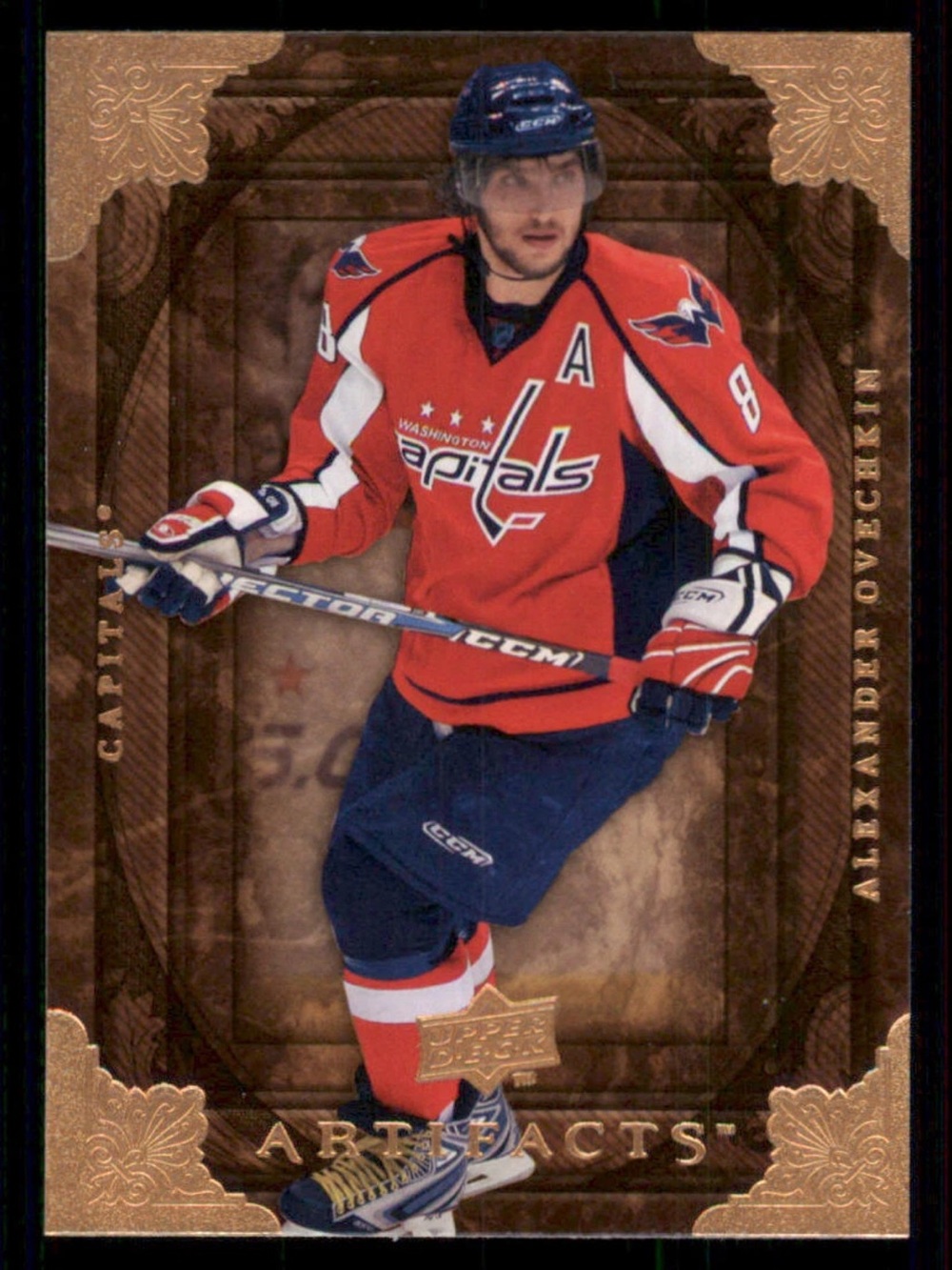 Alex Ovechkin 2008/09 Upper Deck Washington Capitals Hockey Card
